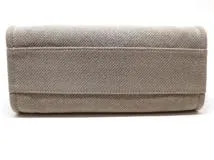 CHANEL シャネル ドーヴィル トートバッグ ベージュ GP金具 2120000312588【200】