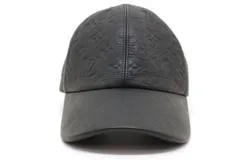 LOUIS VUITTON　ルイヴィトン　帽子　キャスケット・1.1　モノグラム　牛革　コットン　ノワール　2019年　MP2606　定価：￥125,400　【200】