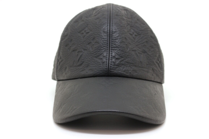 LOUIS VUITTON ルイヴィトン 帽子 キャスケット・1.1 モノグラム 牛革 コットン ノワール 2019年 MP2606 定価：￥