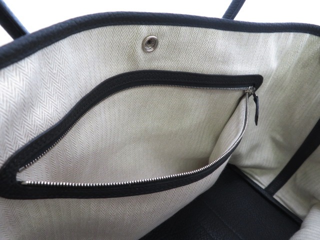 HERMES エルメス トートバッグ ガーデンパーティPM ブラック