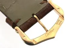 Cartier カルティエ 腕時計 タンクソロ SM W5200024 K18ローズゴールド/ステンレス/アリゲーター ホワイト文字盤 クォーツ【472】SJ