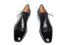 Christian Louboutin　クリスチャンルブタン　革靴　ビジネスシューズ　メンズ43ハーフ　ブラック　レザー　【432】