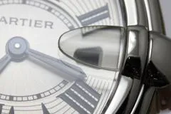 Cartier カルティエ 腕時計 2004年並行品 ミニロードスター W62016V3 ステンレス シルバー文字盤 クオーツ【472】 SJ