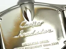 Cartier カルティエ 腕時計 2004年並行品 ミニロードスター W62016V3 ステンレス シルバー文字盤 クオーツ【472】 SJ