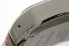 Cartier カルティエ 腕時計 2015年並行品 サントス100 MM W20126X8 ホワイト文字盤 ステンレス/アリゲーター 自動巻き【472】SJ