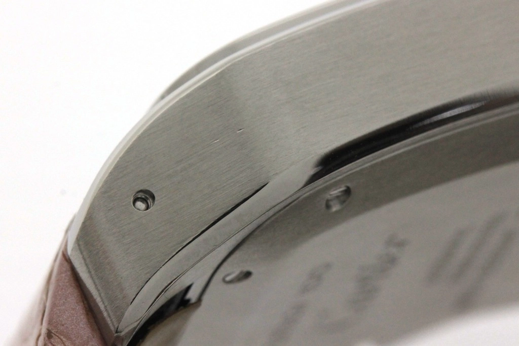 Cartier カルティエ 腕時計 2015年並行品 サントス100 MM W20126X8 ホワイト文字盤 ステンレス/アリゲーター 自動巻き【472】SJ