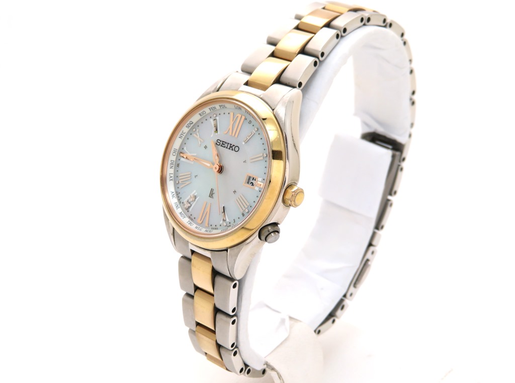 SEIKO セイコー ルキア SSQV040 ソーラー電波 GP/SS 【205】 の購入