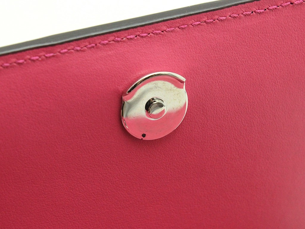 GUCCI グッチ GGキルティングミニ2wayバッグ フューシャピンク ナイロン/レザー 723777【472】YY