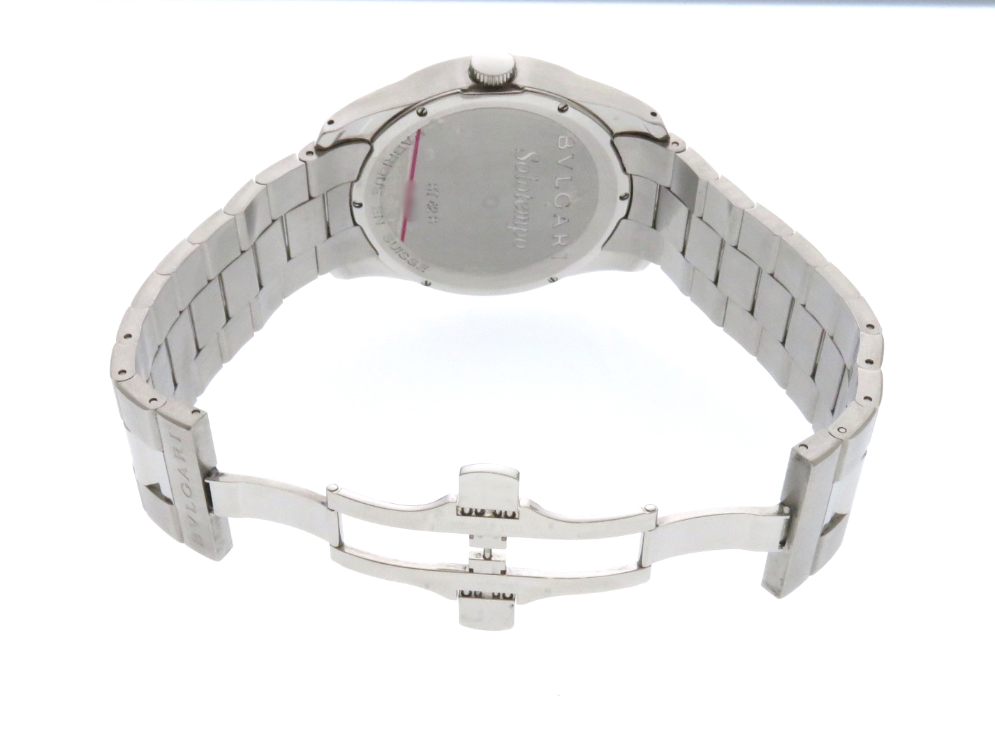 BVLGARI ブルガリ 時計 ソロテンポ ST42S ブラック メンズ