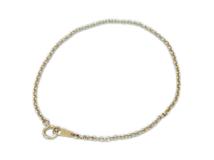 JEWELRY ノンブランドジュエリー　ブレスレット　K18　約2g　2147100583731【208】