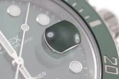 2017年正規品 ROLEX ロレックス 腕時計 サブマリーナ デイト 116610LV ステンレス/セラミック グリーン文字盤 自動巻き【472】SJ