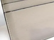 LOEWE ロエベ フラグメントケース ベージュ/ブラウン レザー C500O37X01【430】2120000311406