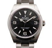 2023年12月　ROLEX　ロレックス　エクスプローラーⅠ 224270　メンズ腕時計　40mm　ステンレス　ブラック文字盤　自動巻き　2143700181247【437】