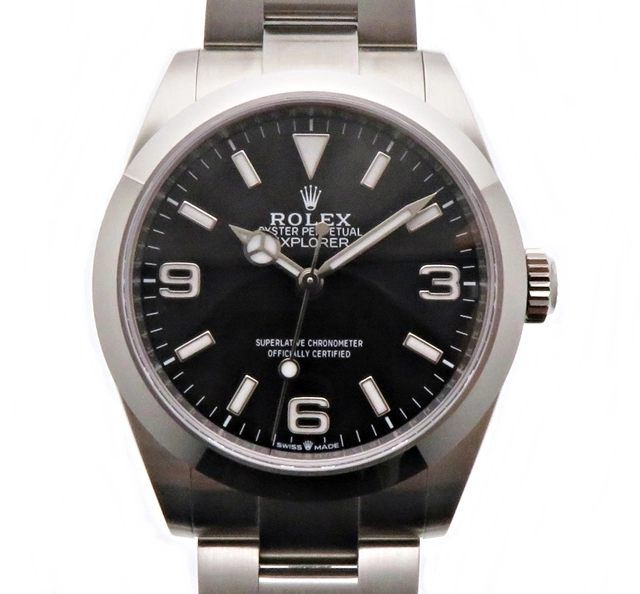 2023年12月 ROLEX ロレックス エクスプローラーⅠ 224270 メンズ腕時計 