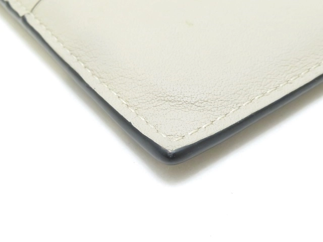 LOEWE ロエベ フラグメントケース ベージュ/ブラウン レザー C500O37X01【430】2120000311406