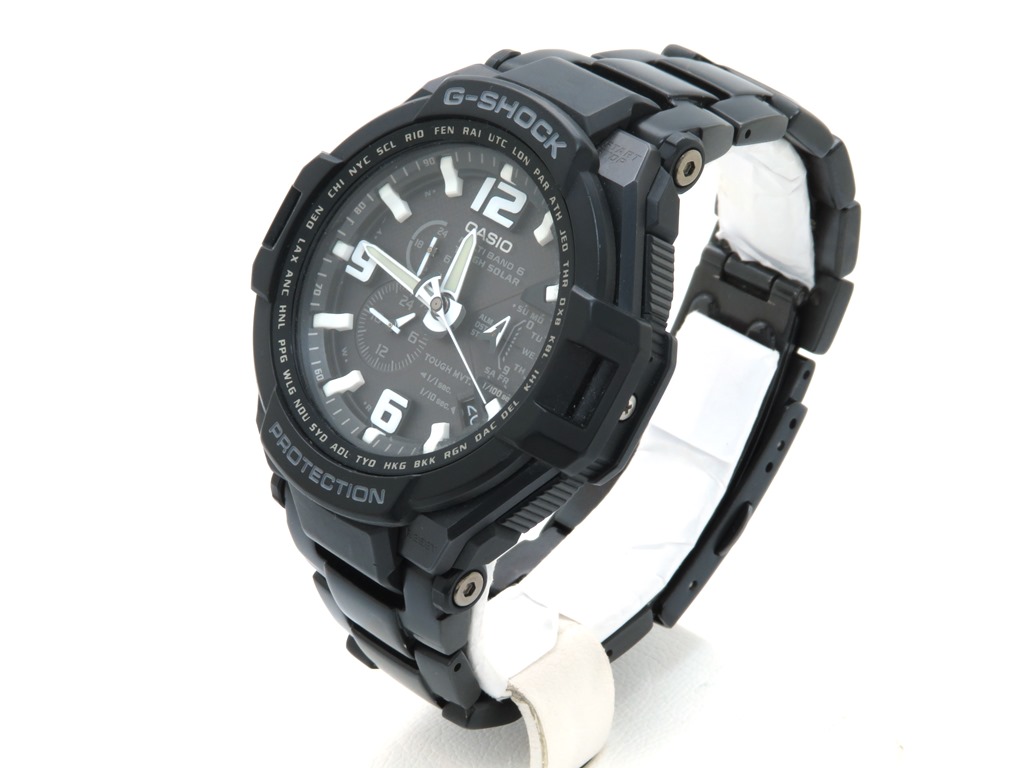 CASIO G-SHOCK スカイコックピット G-1400D-1ADR タフソーラー