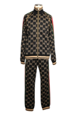 GUCCI グッチ 衣類 セットアップ メンズM ブラック コットン 695955/695976