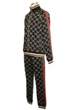 GUCCI グッチ 衣類 セットアップ メンズM ブラック コットン 695955/695976