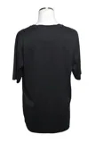 FENDI フェンディ ARTIST ALLOVER Tシャツ メンズM ブラック コットン FY0936AH0V