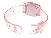 NIXON　ニクソン　タイムテラーP　ステンレス/シリコン　A1193146　クォーツ　ピンク文字盤　レディース腕時計【431】
