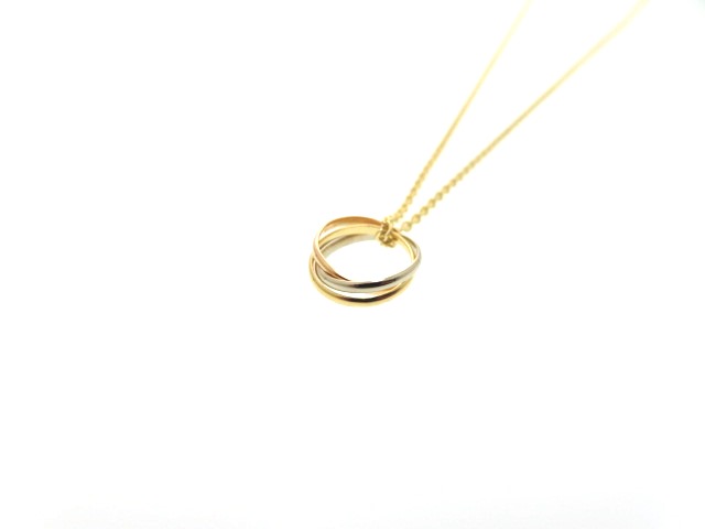 Cartier カルティエ ネックレス トリニティネックレス 3カラー K18 