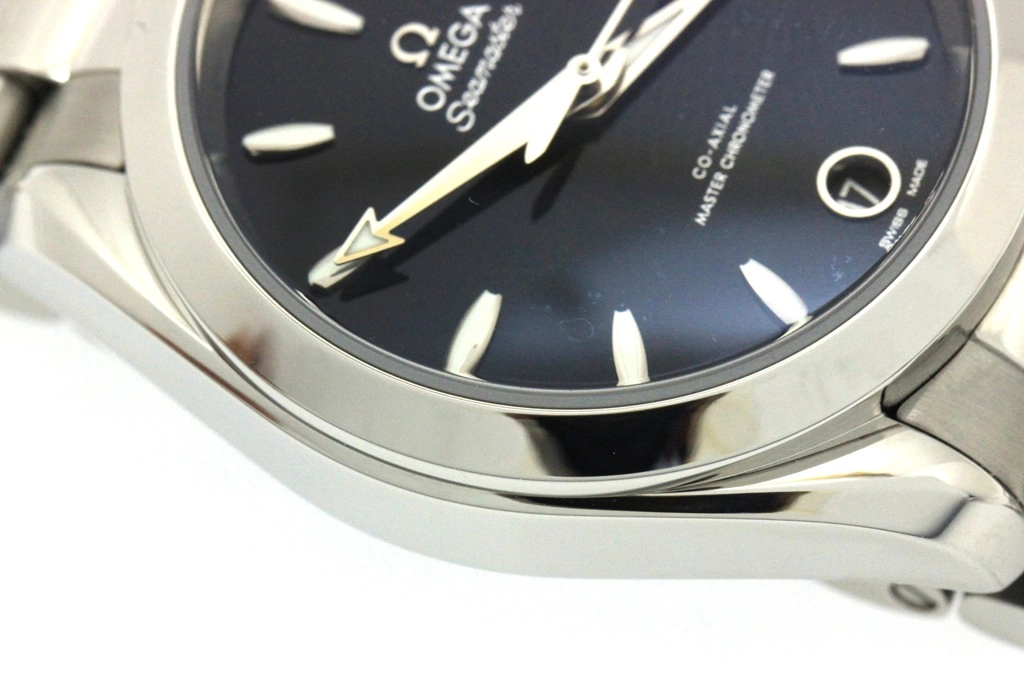 OMEGA オメガ 腕時計 2024年正規品 シーマスター アクアテラ 150M コーアクシャル 220.10.34.20.01.00﻿1 スティー﻿ル ブラック文字盤 自動巻き【472】S