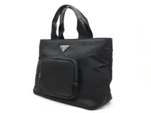 PRADA　プラダ　2wayバッグ ブラック ナイロン　1BG354　2148103810336　【中古】【大黒屋】【200】