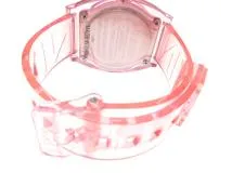 NIXON　ニクソン　タイムテラーP　ステンレス/シリコン　A1193146　クォーツ　ピンク文字盤　レディース腕時計【431】2148103684869