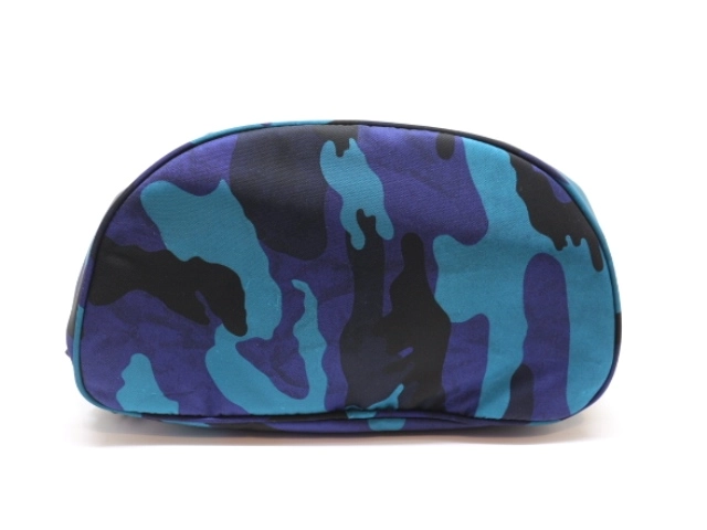 PRADA　プラダ　リュック　カモフラージュ　リュックサック　ネイビー／ブラック　ナイロン／サフィアーノ　BZ0032　2148103817342　【中古】【大黒屋】【472】