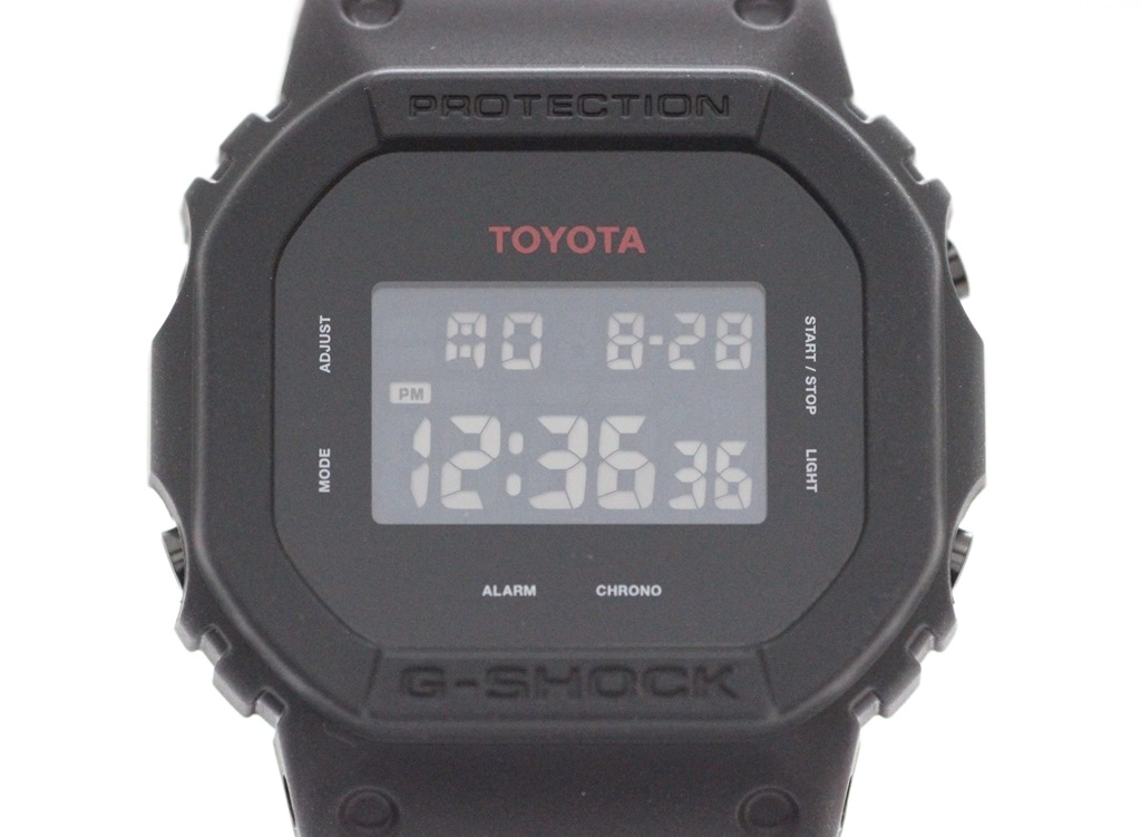 CASIO カシオ 腕時計 G-SHOCK DW-5600DYTD22-1JR TOYOTA X CASIO DRIVE