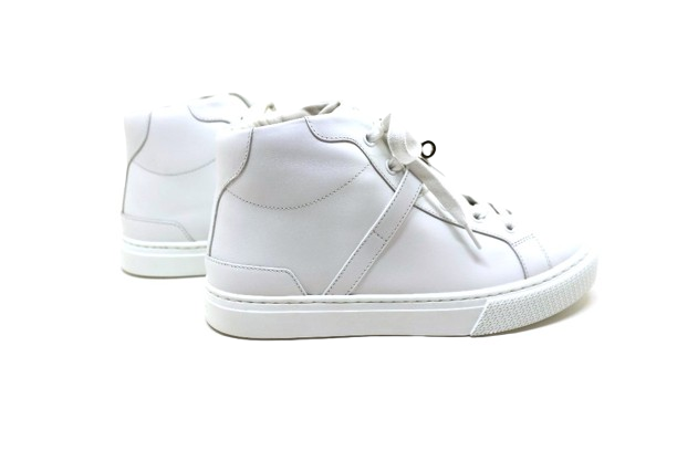 HERMES エルメス デイ ハイカットスニーカー レディース36（約