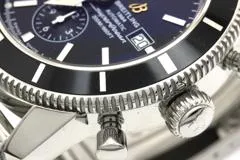 BREITLING ブライトリング 腕時計 2013年正規品 スーパーオーシャン ヘリテージ クロノグラフ A13320/A272B08OCA スティール ブラック文字盤 自動巻き【472】SJ