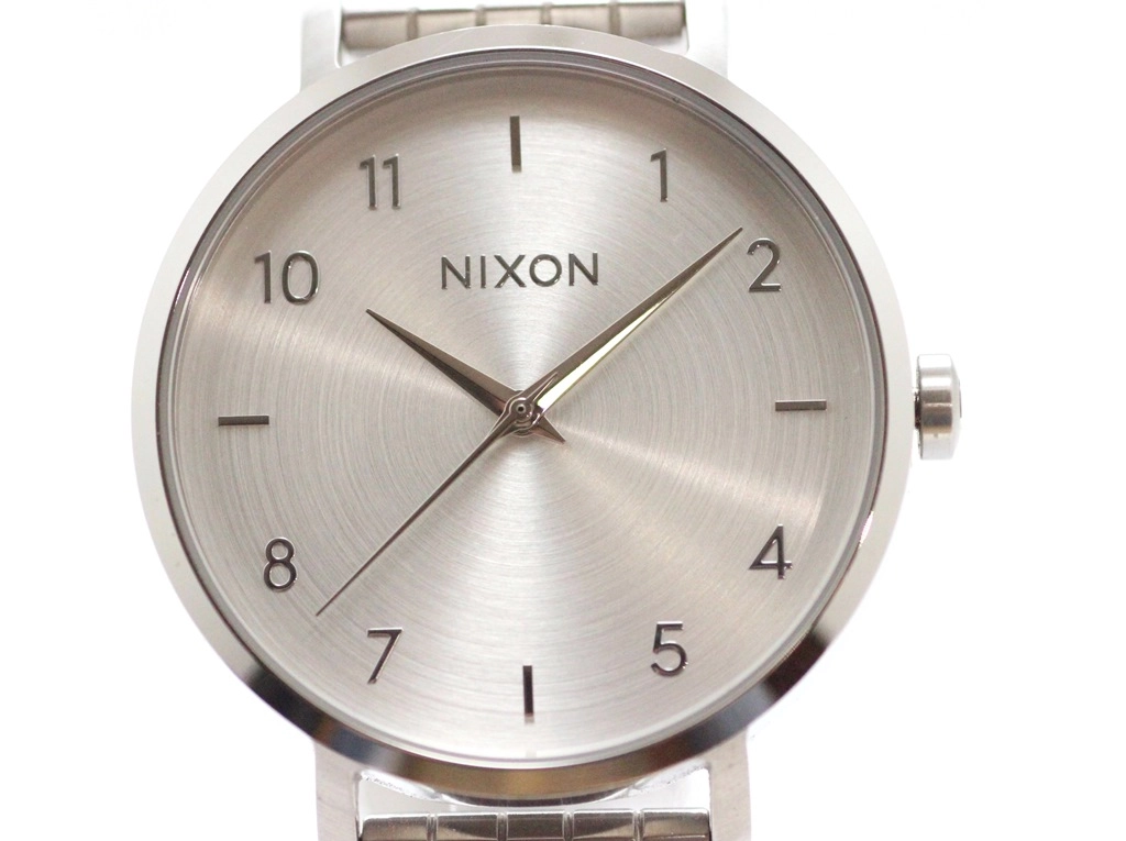 NIXON ニクソン 腕時計 アロー A1090-1920-00 ステンレス クォーツ シルバー文字盤【208】2143100433915  の購入なら「質」の大黒屋（公式）