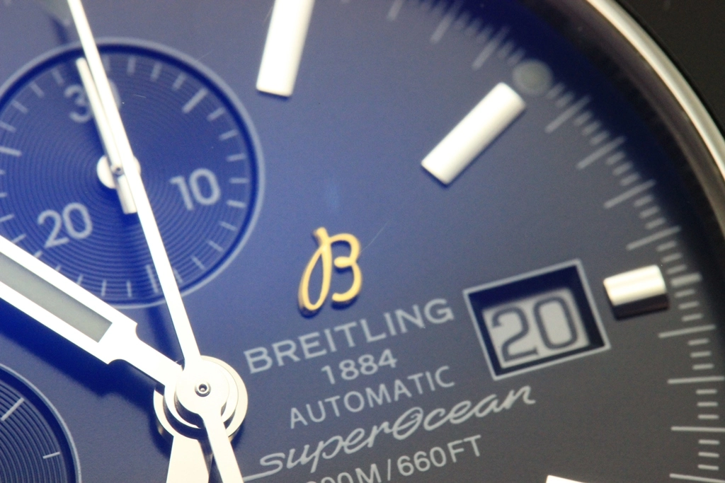 BREITLING ブライトリング 腕時計 2013年正規品 スーパーオーシャン ヘリテージ クロノグラフ A13320/A272B08OCA スティール ブラック文字盤 自動巻き【472】SJ