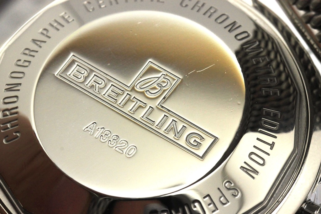 BREITLING ブライトリング 腕時計 2013年正規品 スーパーオーシャン ヘリテージ クロノグラフ A13320/A272B08OCA スティール ブラック文字盤 自動巻き【472】SJ