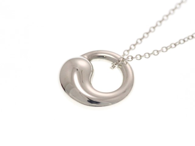 ティファニー　エターナルサークルネックレス　チェーン44㎝　シルバー925 TIFFANY&CO ティファニー エターナル サークル ネックレス 925