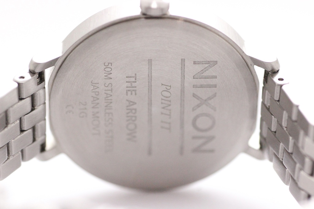 NIXON ニクソン 腕時計 アロー A1090-1920-00 ステンレス クォーツ シルバー文字盤【208】2143100433915  の購入なら「質」の大黒屋（公式）