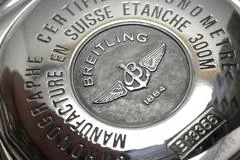 BREITLING ブライトリング 腕時計 クロノマット エボリューション B13356/B156C46PA K18イエローゴールド/スティール ブルー文字盤 自動巻き【472】SJ