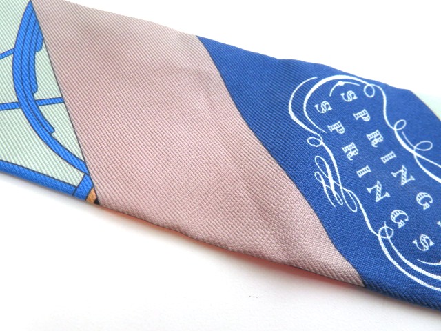 HERMES エルメス スカーフ トゥイリー SPRINGSSPRINGS ツイリー