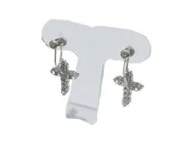 JEWELRY ノンブランドジュエリー イヤリング PT900 ダイヤモンド D0  