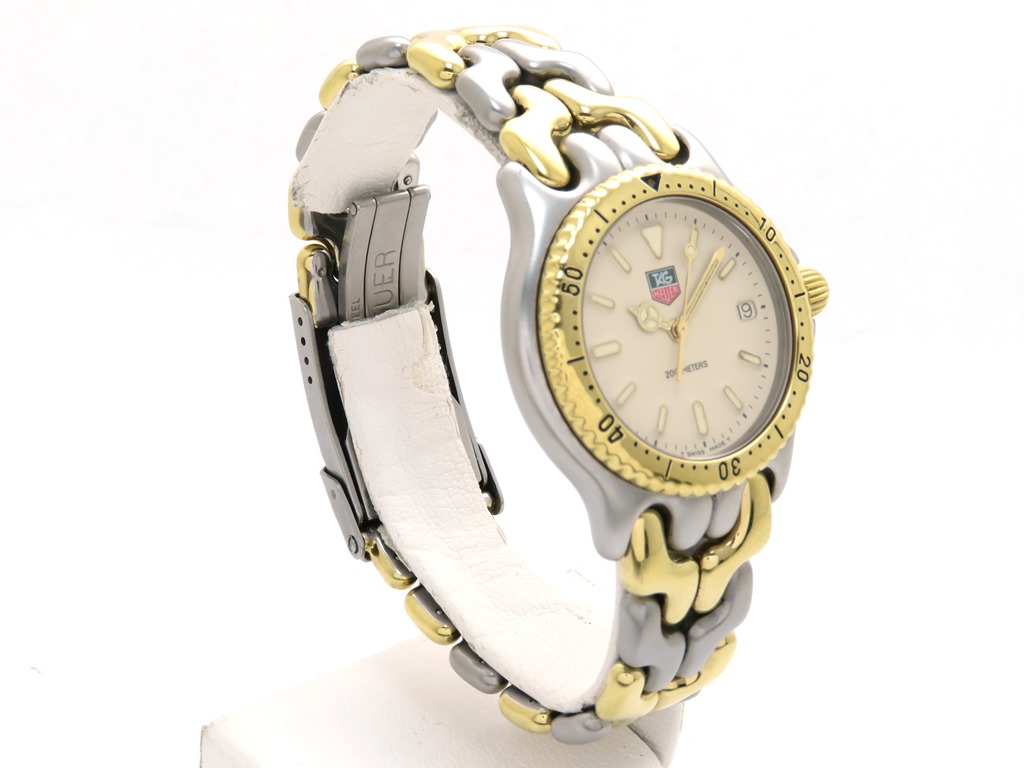 タグホイヤーセル S-1050| タグ・ホイヤー セル 200m クオーツ グレーダイヤル メンズサイズ