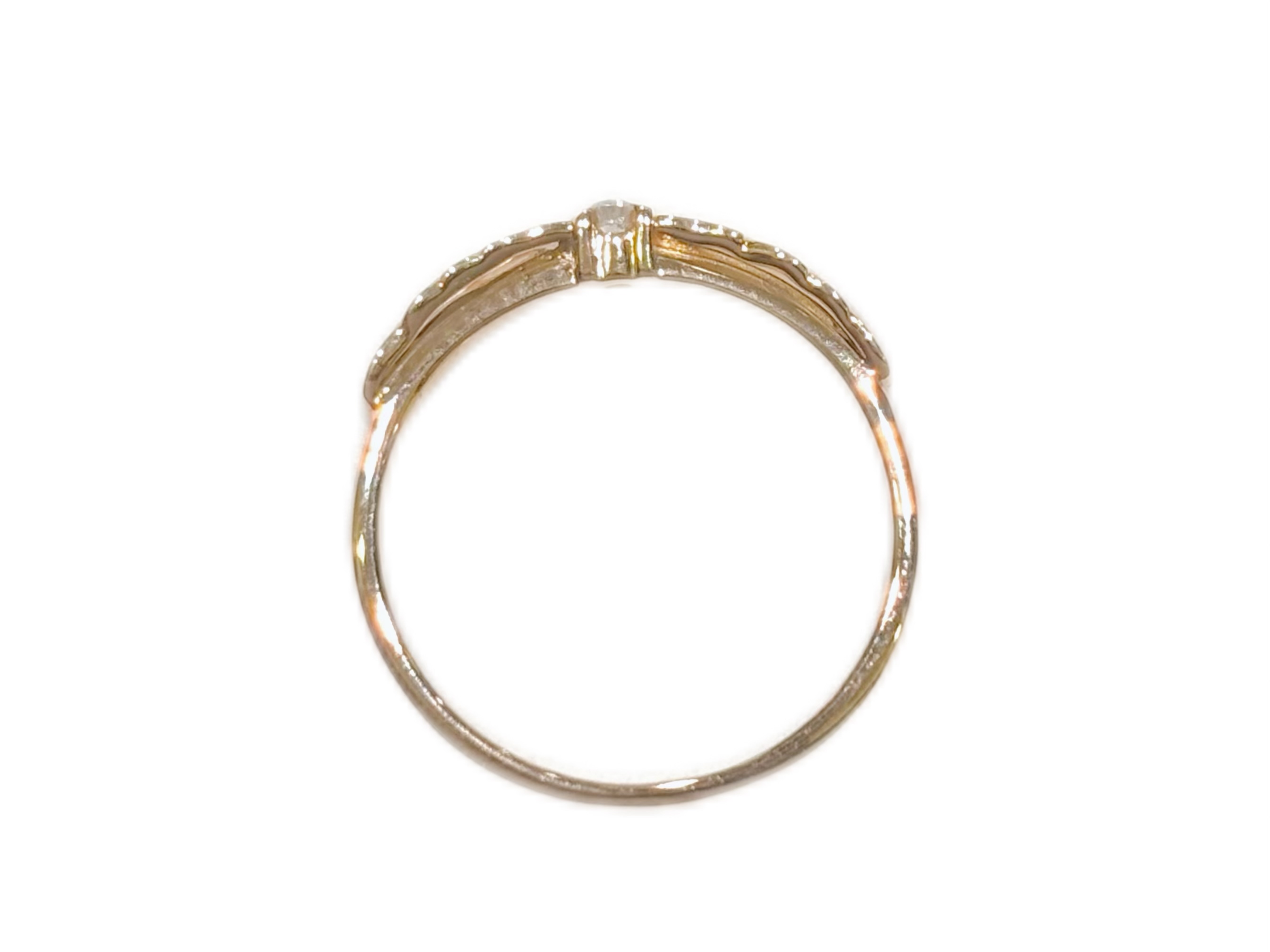 VENDOME AOYAMA ヴァンドーム青山 リング 指輪 K18PG D ダイヤモンド