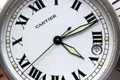 Cartier カルティエ 腕時計 パシャ ドゥ プロンジャー 38mm W31005H3 ステンレススチール ホワイト文字盤 自動巻き【472】SJ