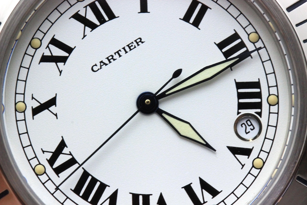 Cartier カルティエ 腕時計 パシャ ドゥ プロンジャー 38mm W31005H3 ステンレススチール ホワイト文字盤 自動巻き【472】SJ