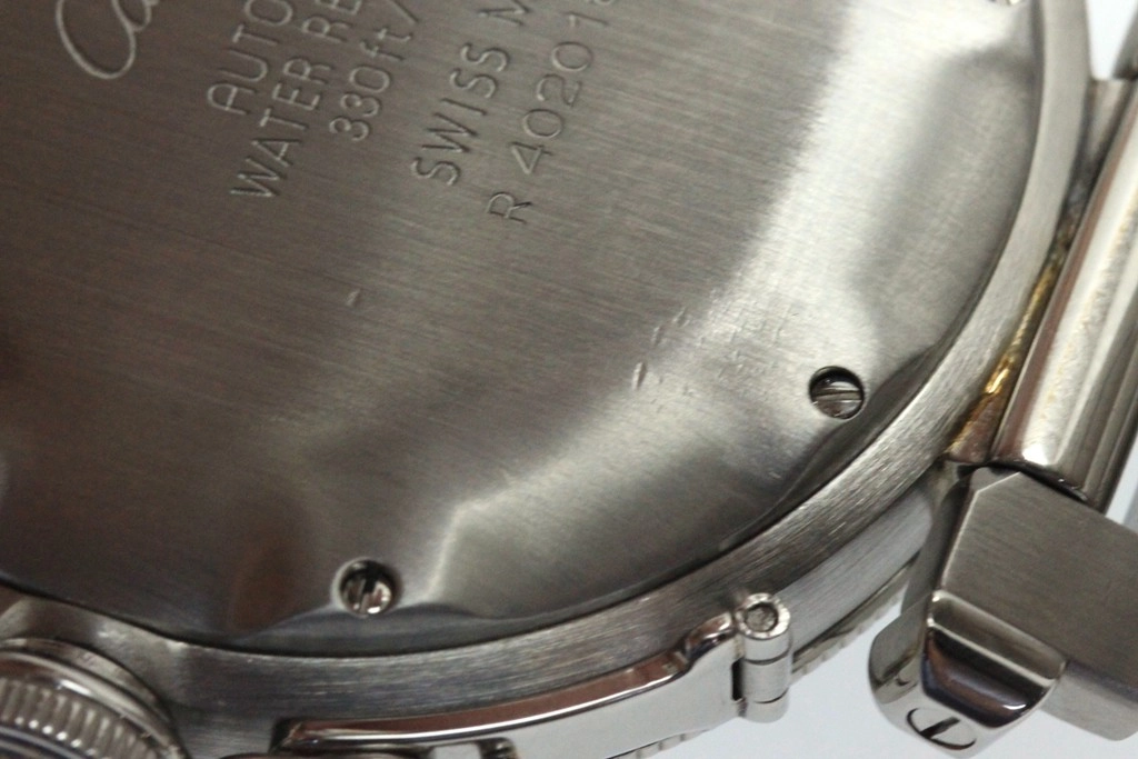 Cartier カルティエ 腕時計 パシャ ドゥ プロンジャー 38mm W31005H3 ステンレススチール ホワイト文字盤 自動巻き【472】SJ