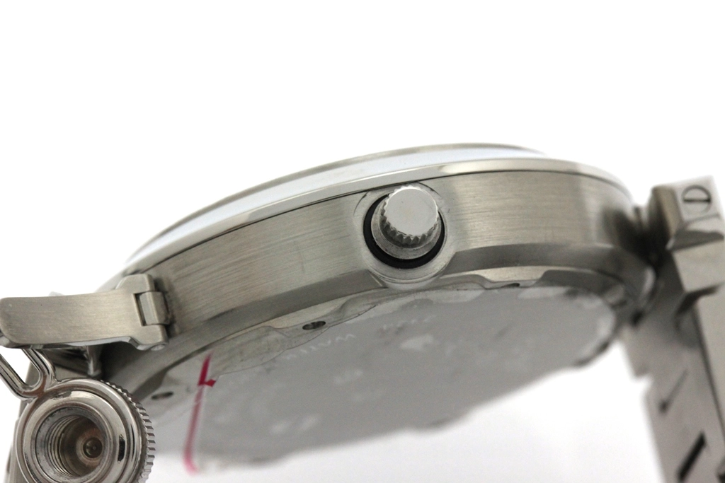 Cartier カルティエ 腕時計 2006年正規品 パシャC W31074M7 ステンレススティール ホワイト文字盤 自動巻き 【472】SJ