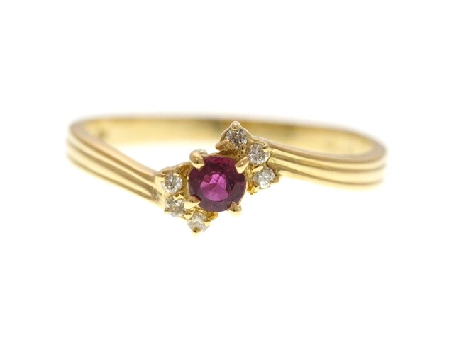 JEWELRY ノンブランドジュエリー 指輪 リング K18 イエローゴールド  