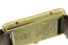 Cartier カルティエ 腕時計 マストタンクLM W1002754 シルバー925/GP/アリゲーターベルト クォーツ【472】SJ