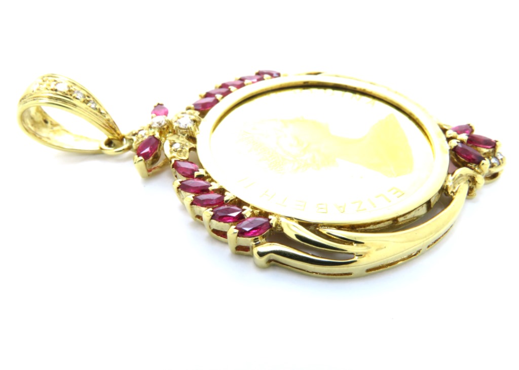 JEWELRY ペンダントトップ K22/K18/R1.36/D0.18/26.5g