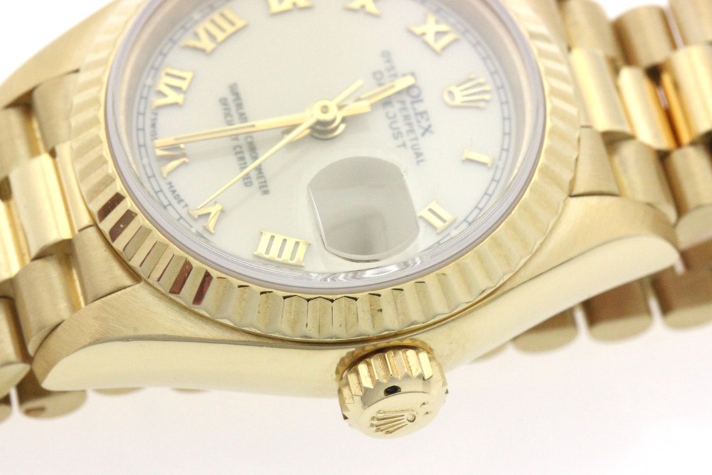 ロレックス M69178 K18コマ ROLEX ロレックス 69178G デイトジャスト 10P ダイヤモンド